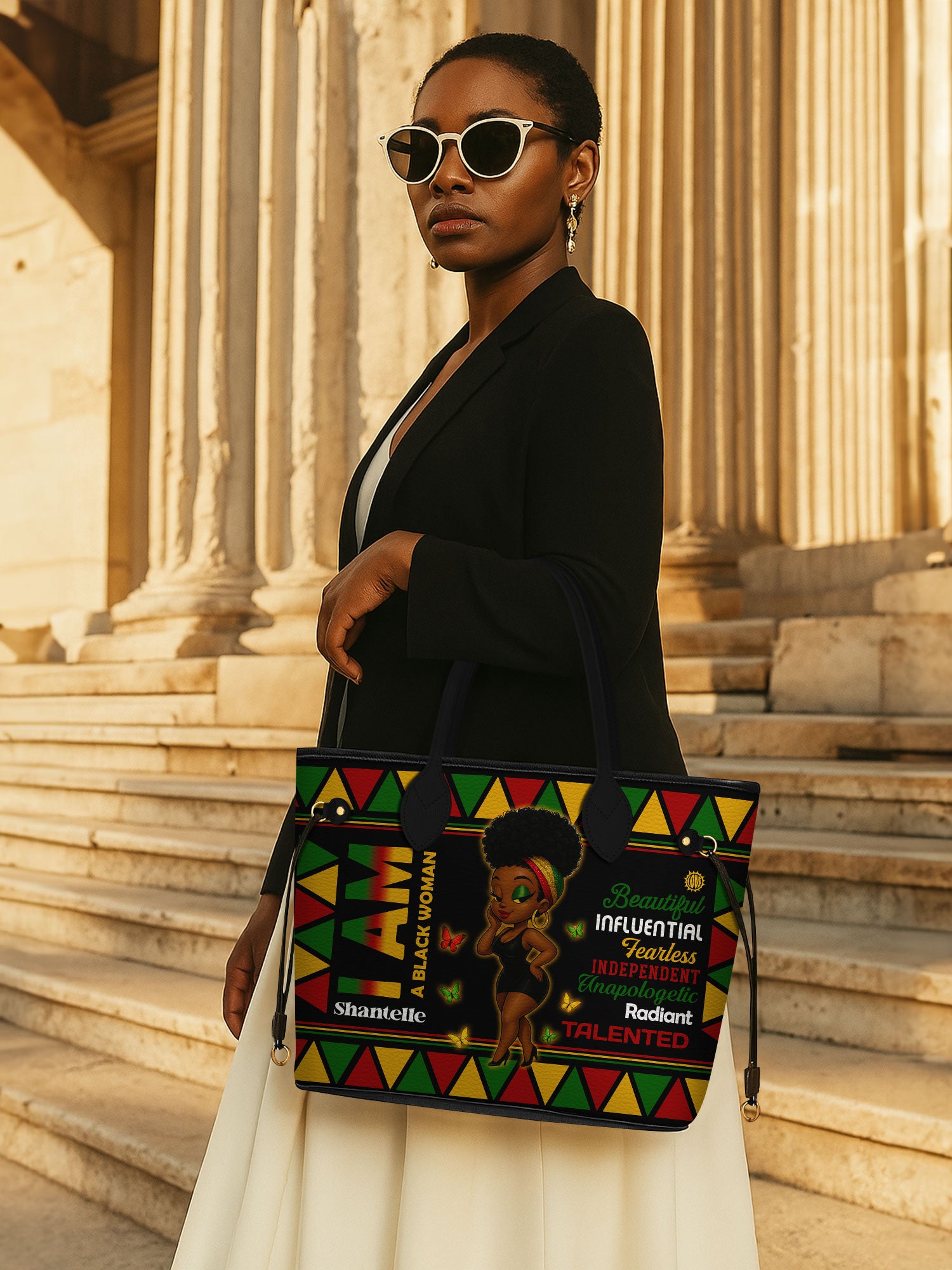 Radiant Confidence Classic Shopper Tote