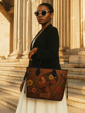 Vibrant Shades Classic Shopper Tote