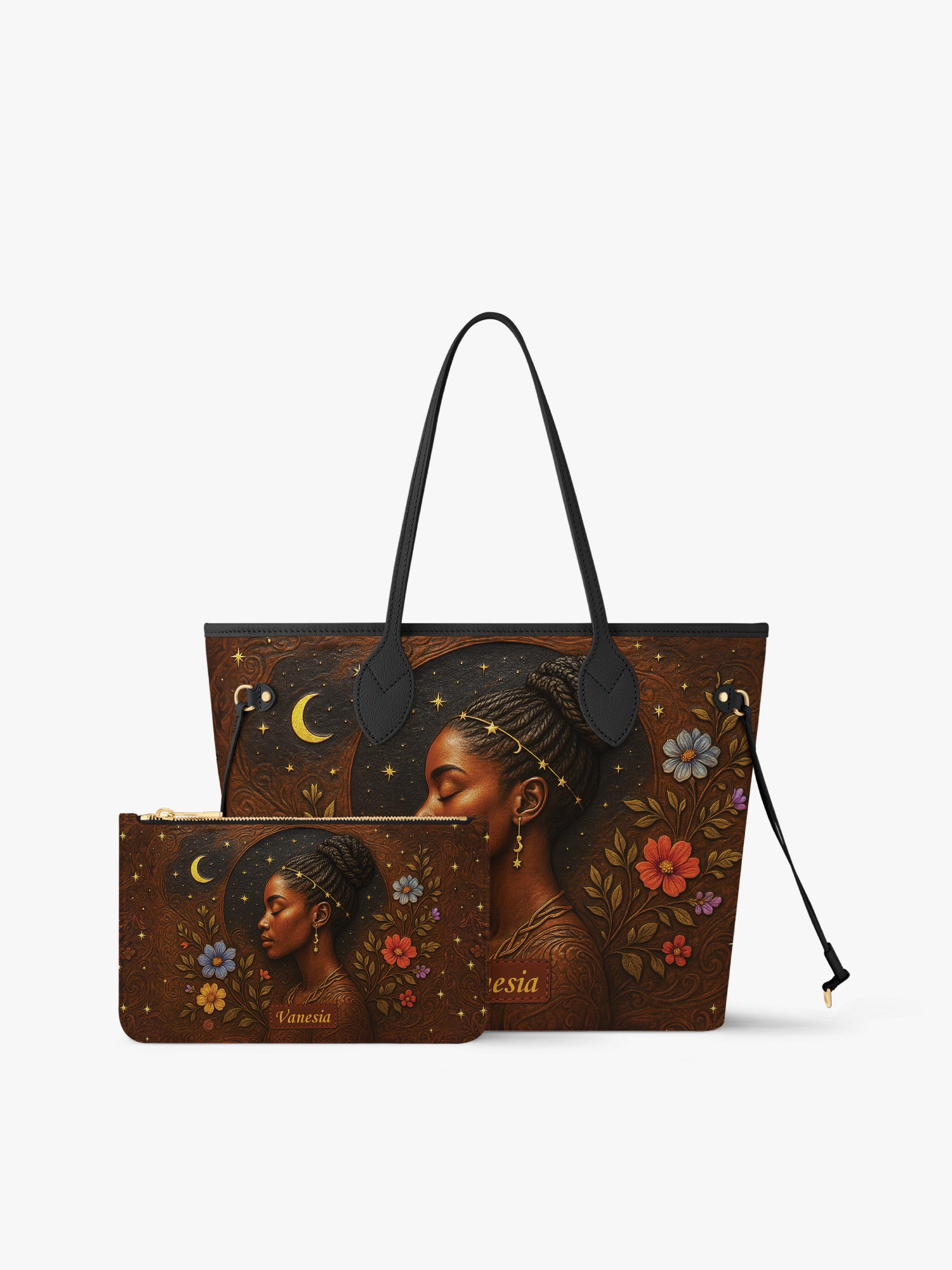 Graceful Bloom Classic Shopper Tote