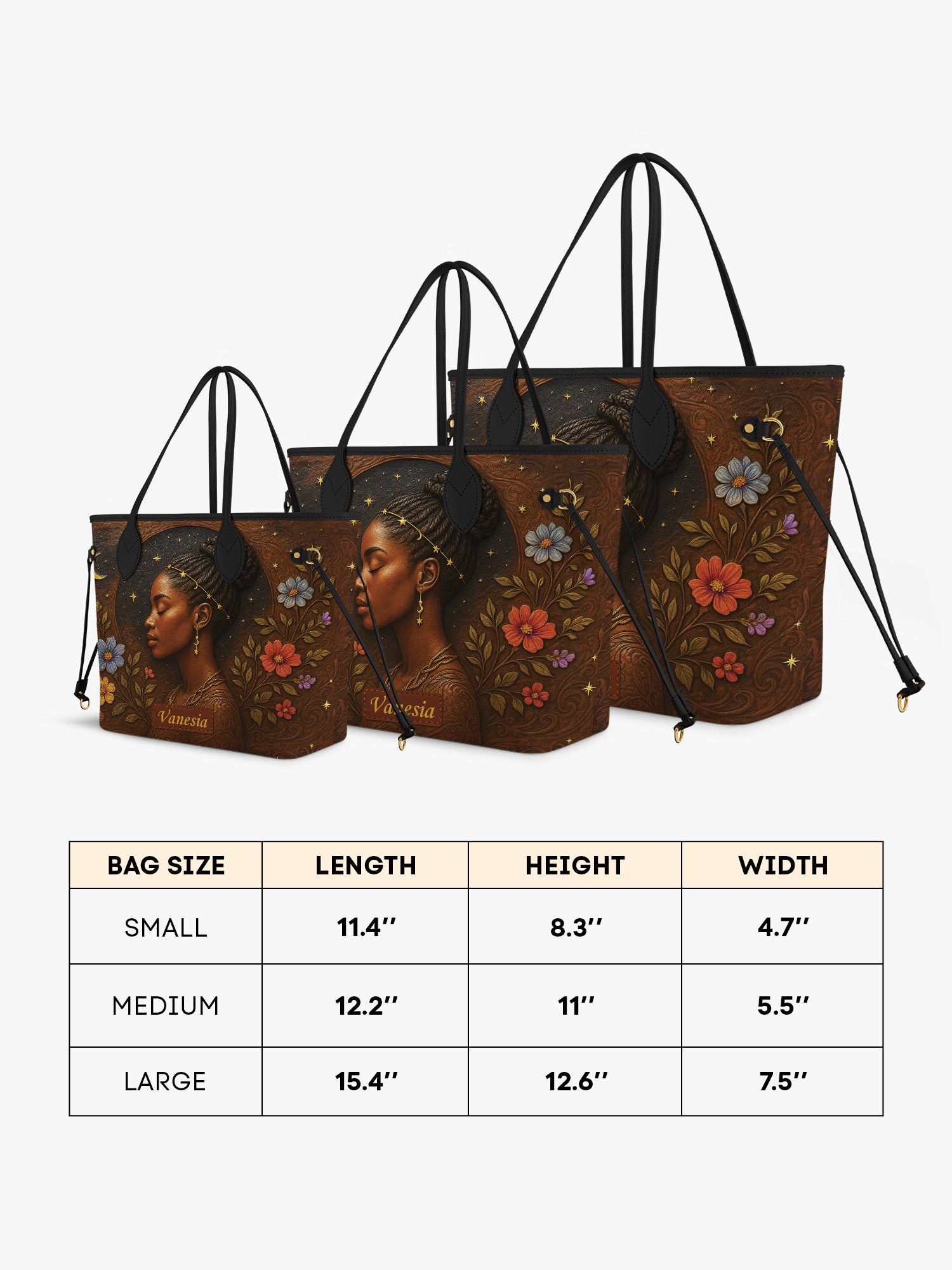 Graceful Bloom Classic Shopper Tote