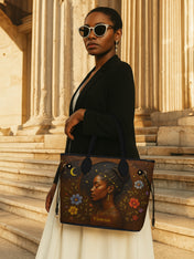 Graceful Bloom Classic Shopper Tote