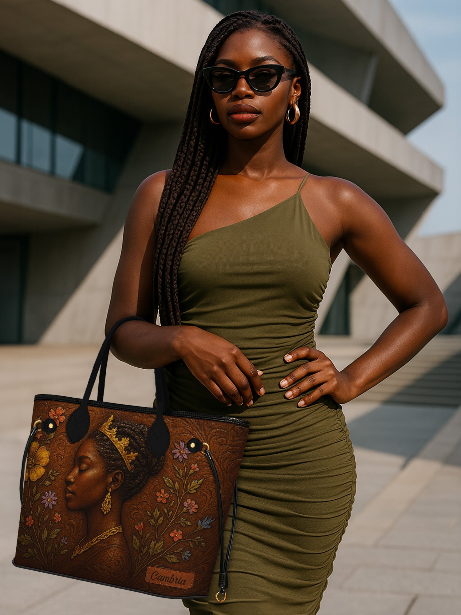 Blossoming Elegance Classic Shopper Tote