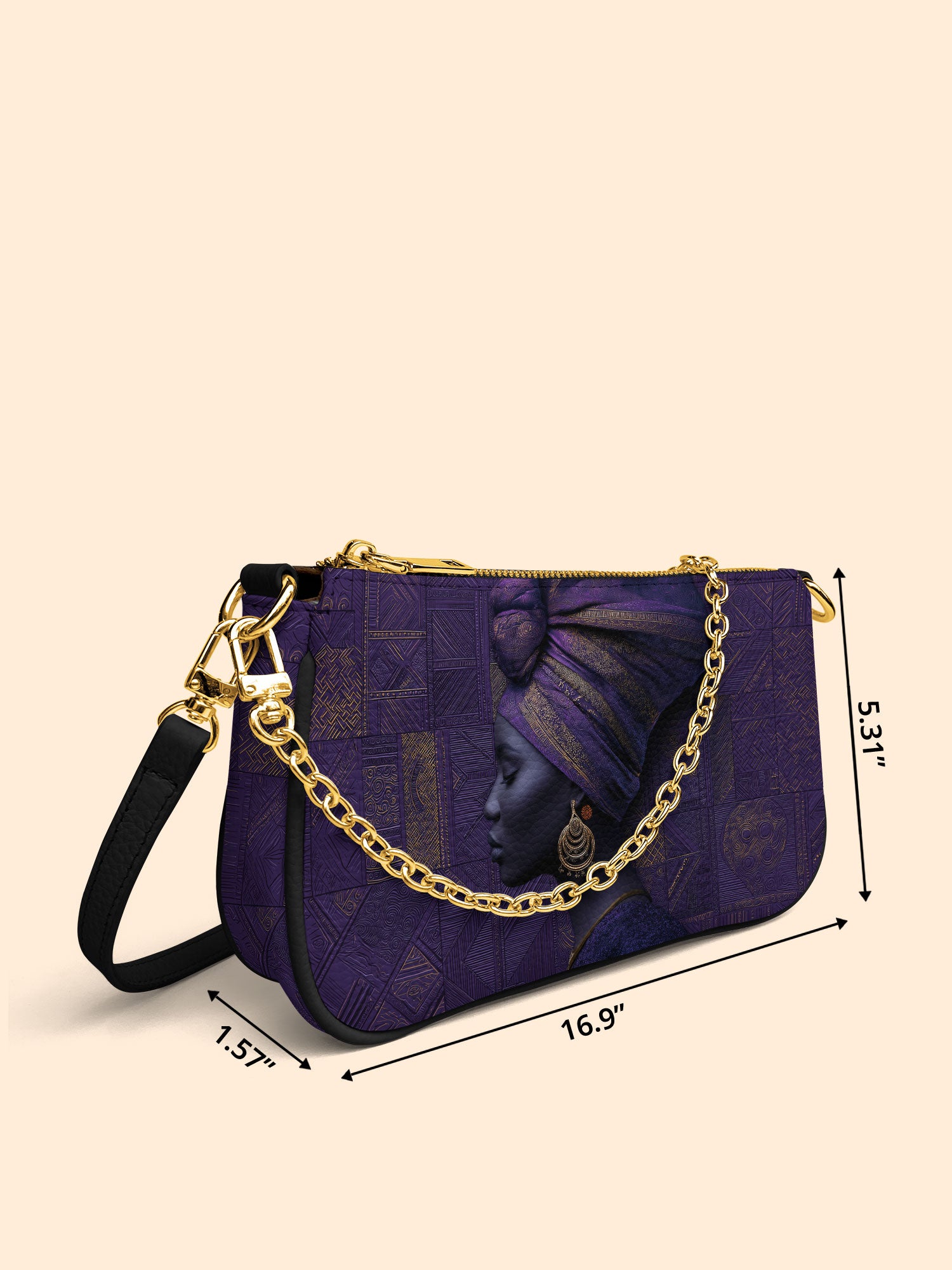 Violet Grace Classic Zip Pochette QR0TV178