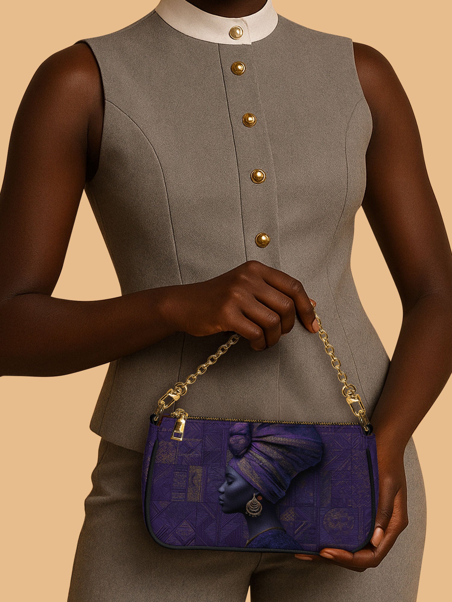 Violet Grace Classic Zip Pochette QR0TV178