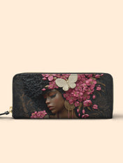 Blossom Queen Slimline Zippy Wallet QR0HH066