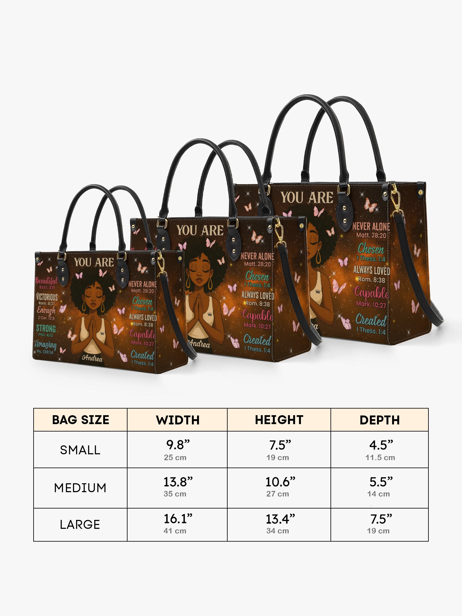 Radiant Strength Premium Leather Handbag