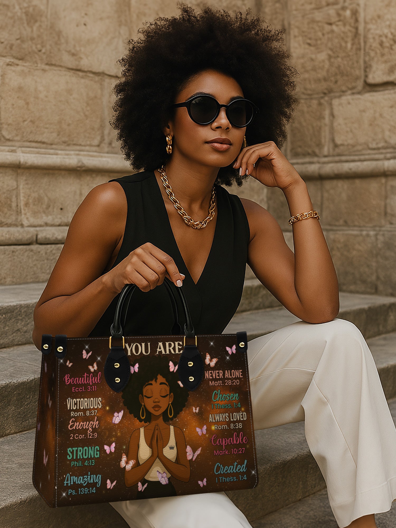 Radiant Strength Premium Leather Handbag