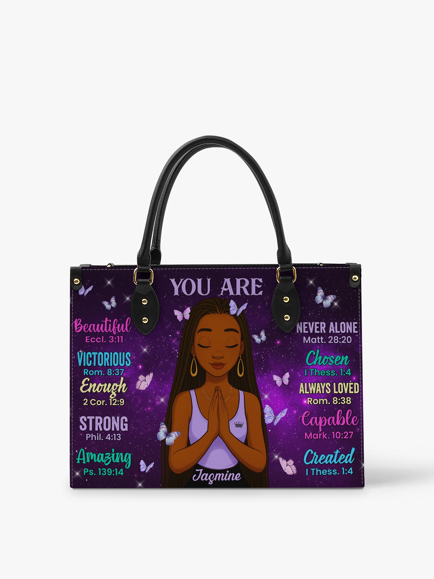 Empowered Spirit Premium Leather Handbag