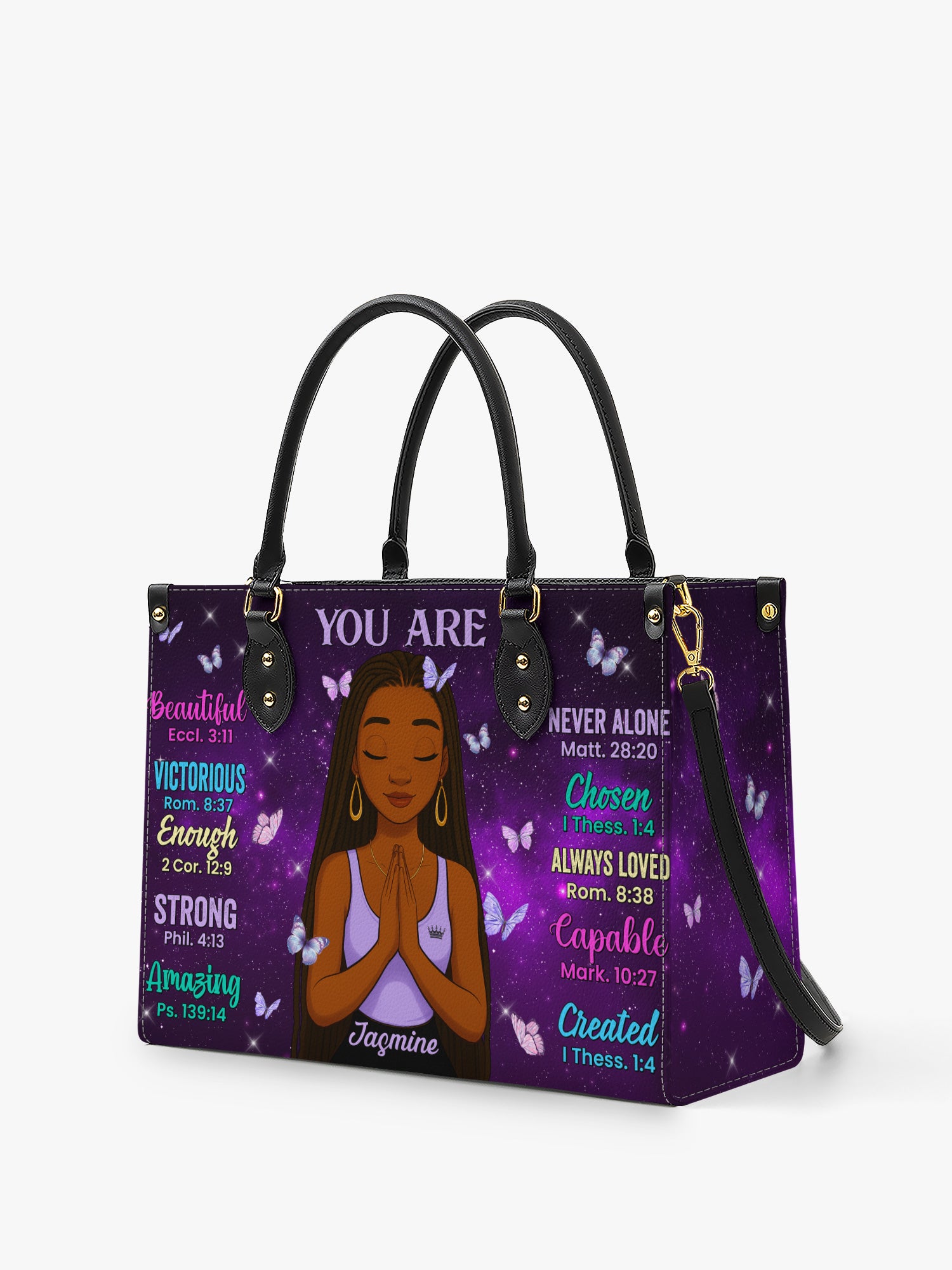 Empowered Spirit Premium Leather Handbag