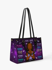 Empowered Spirit Premium Leather Handbag