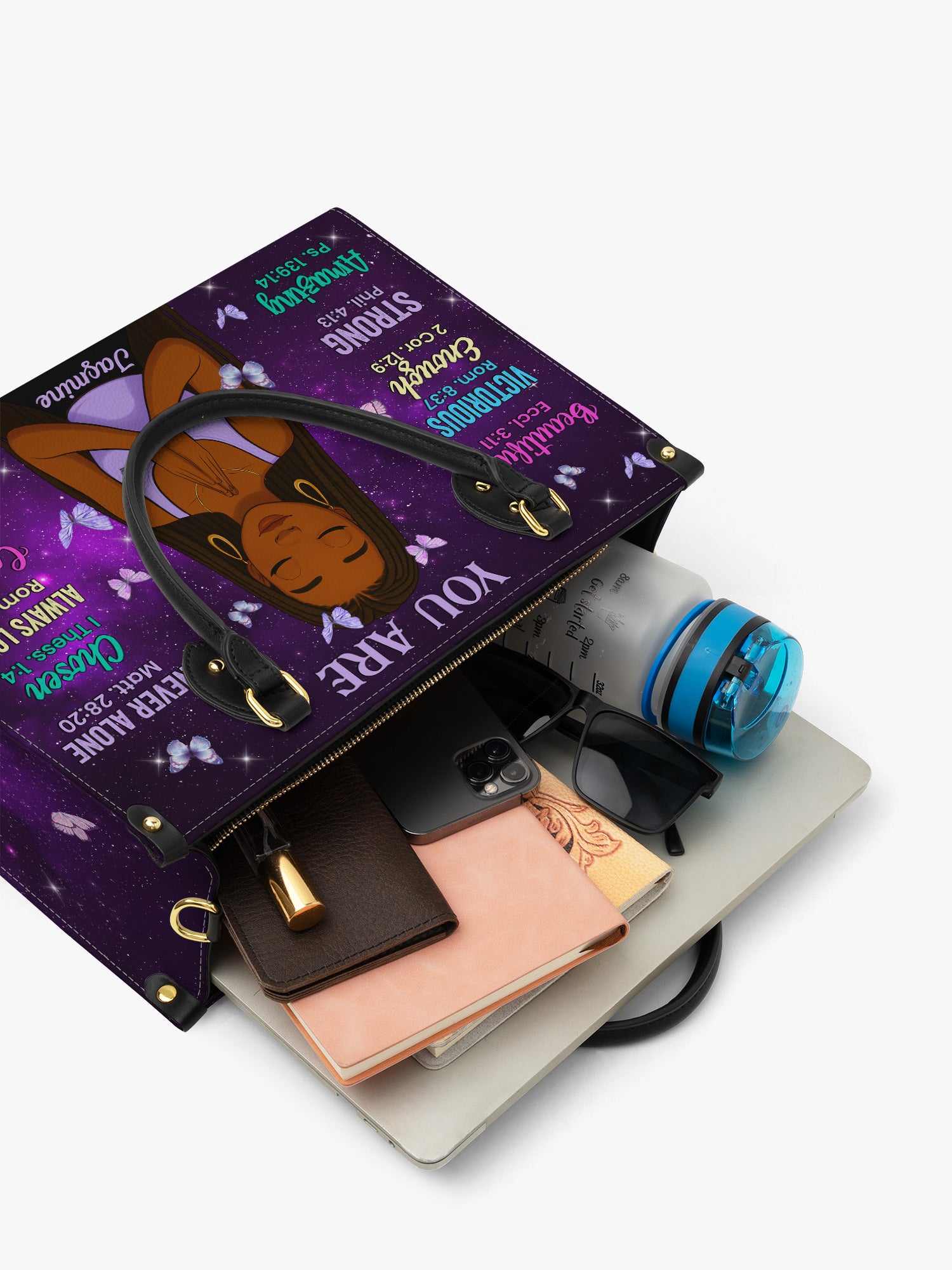 Empowered Spirit Premium Leather Handbag