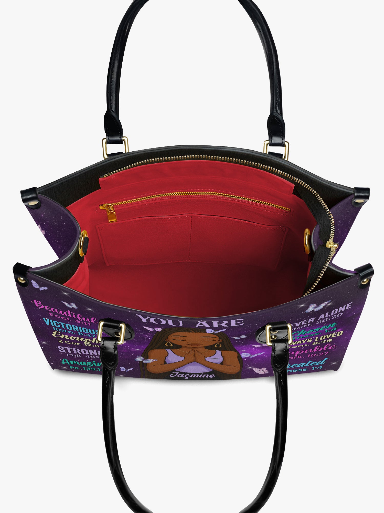 Empowered Spirit Premium Leather Handbag