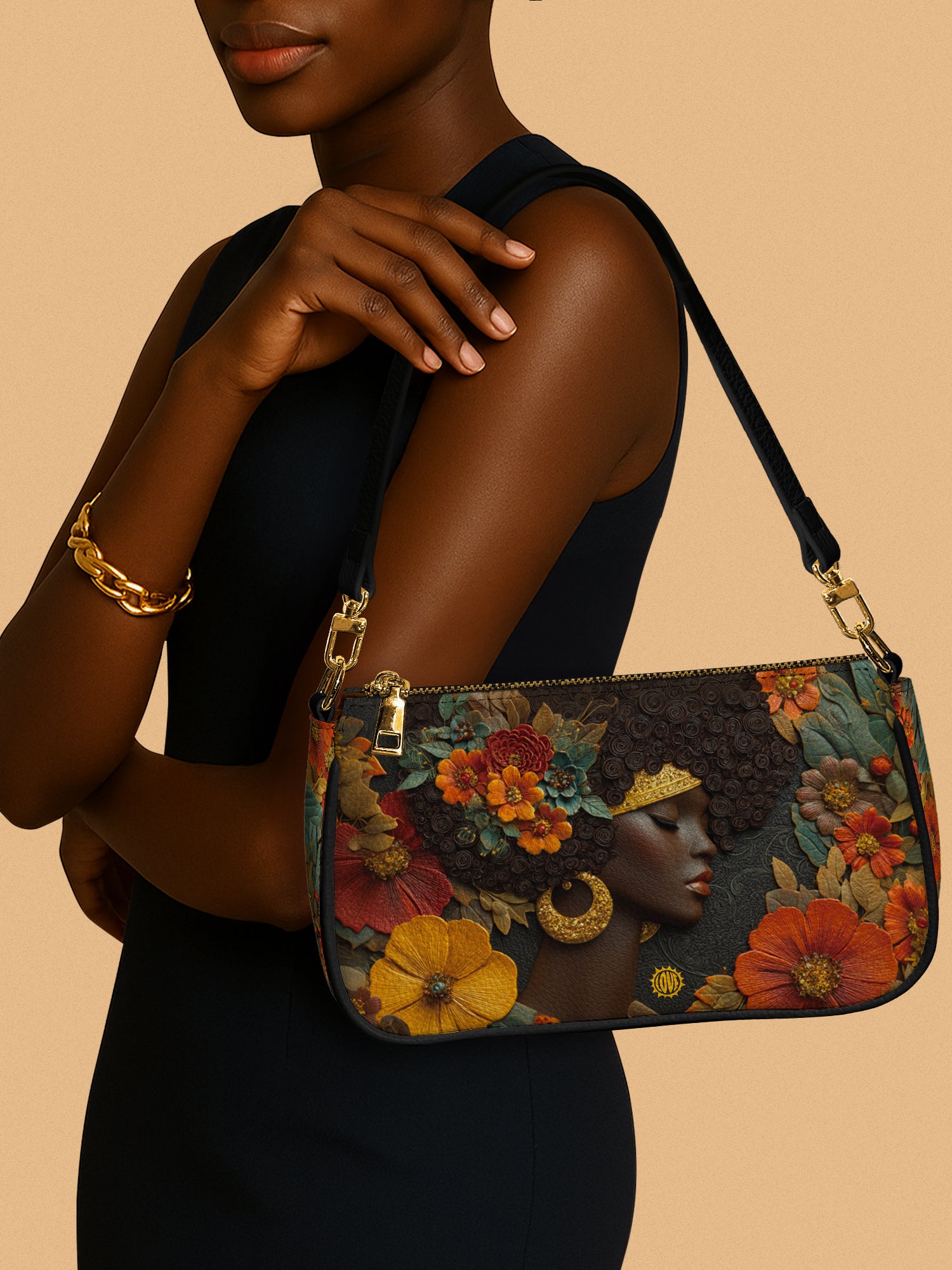 Golden Silence Classic Zip Pochette QR0XD141