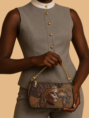 African Roots Classic Zip Pochette QR0TD156