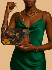 Golden Silence Classic Zip Pochette QR0XD141