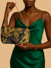Melanin Bloom Classic Zip Pochette QR0TD108