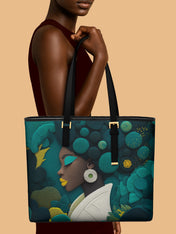 Knots Of Glor Sleek Leather Tote QR0TD113