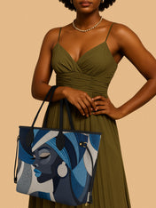 Brina Sky Classic Shopper Tote QR0XD360