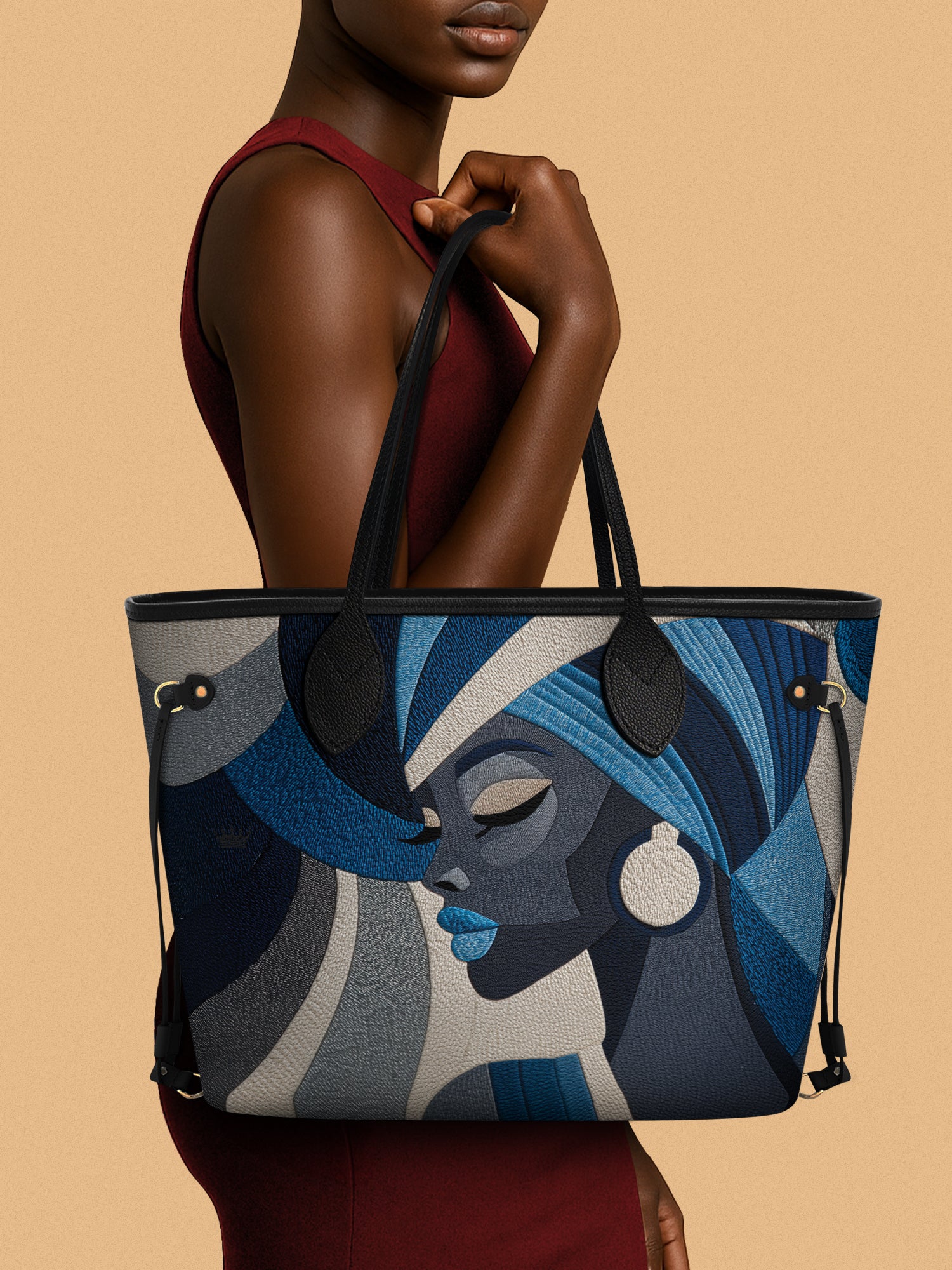 Brina Sky Classic Shopper Tote QR0XD360