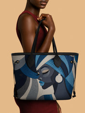 Brina Sky Classic Shopper Tote QR0XD360