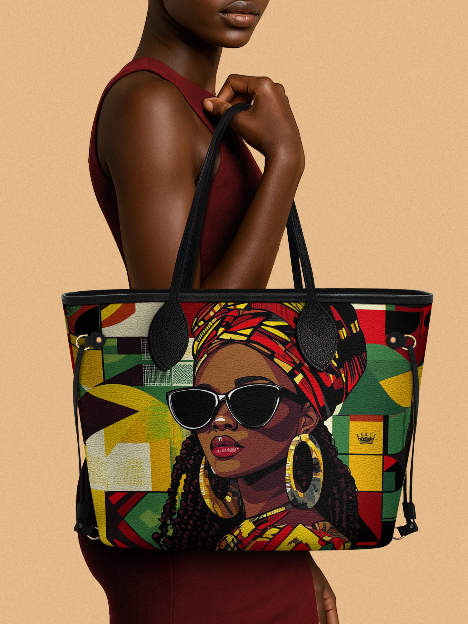 Bold Essence Classic Shopper Tote QR0XD368