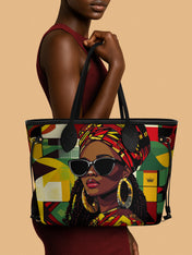 Bold Essence Classic Shopper Tote QR0XD368