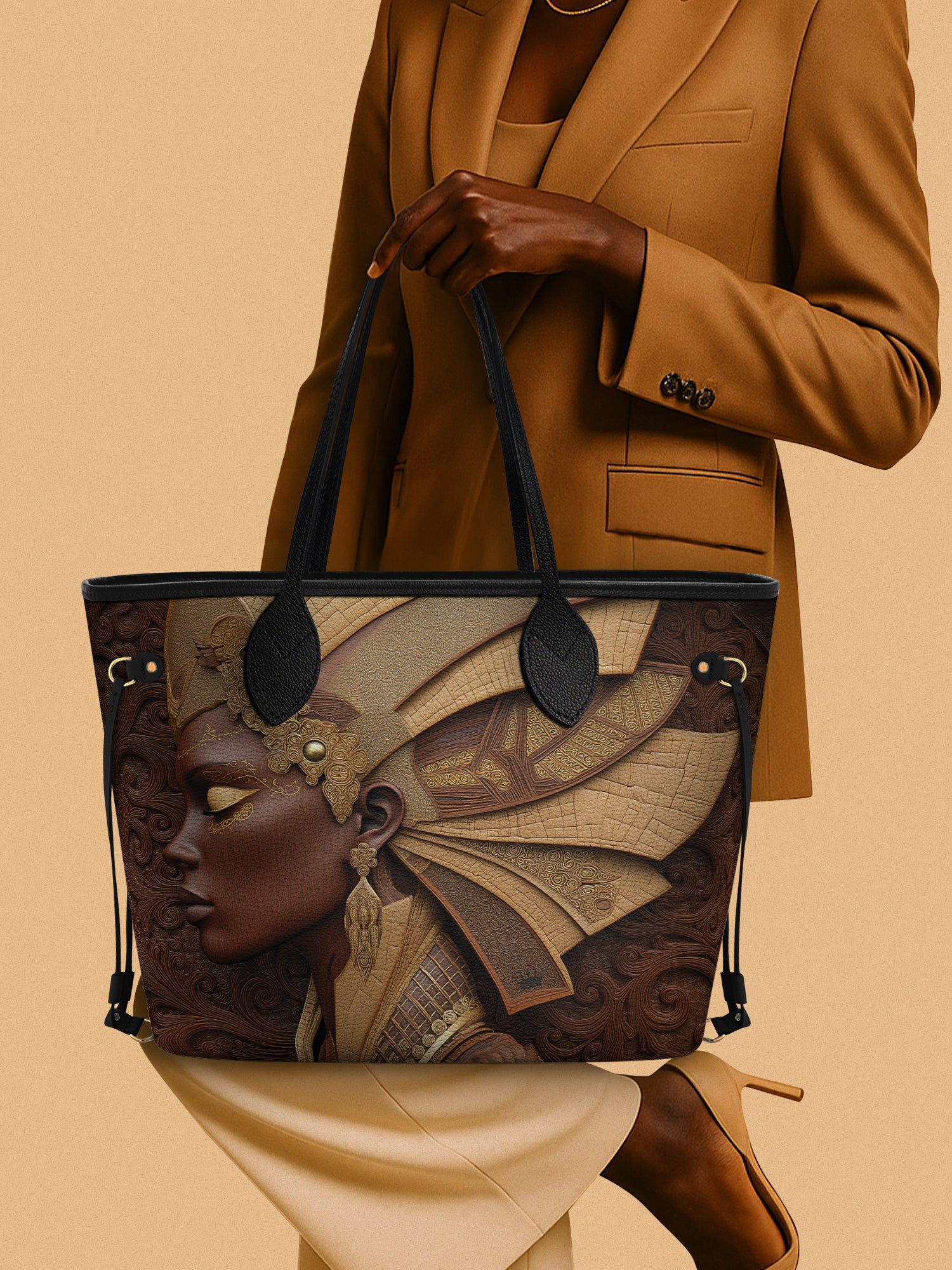 Briar Gold Classic Shopper Tote QR0XD361