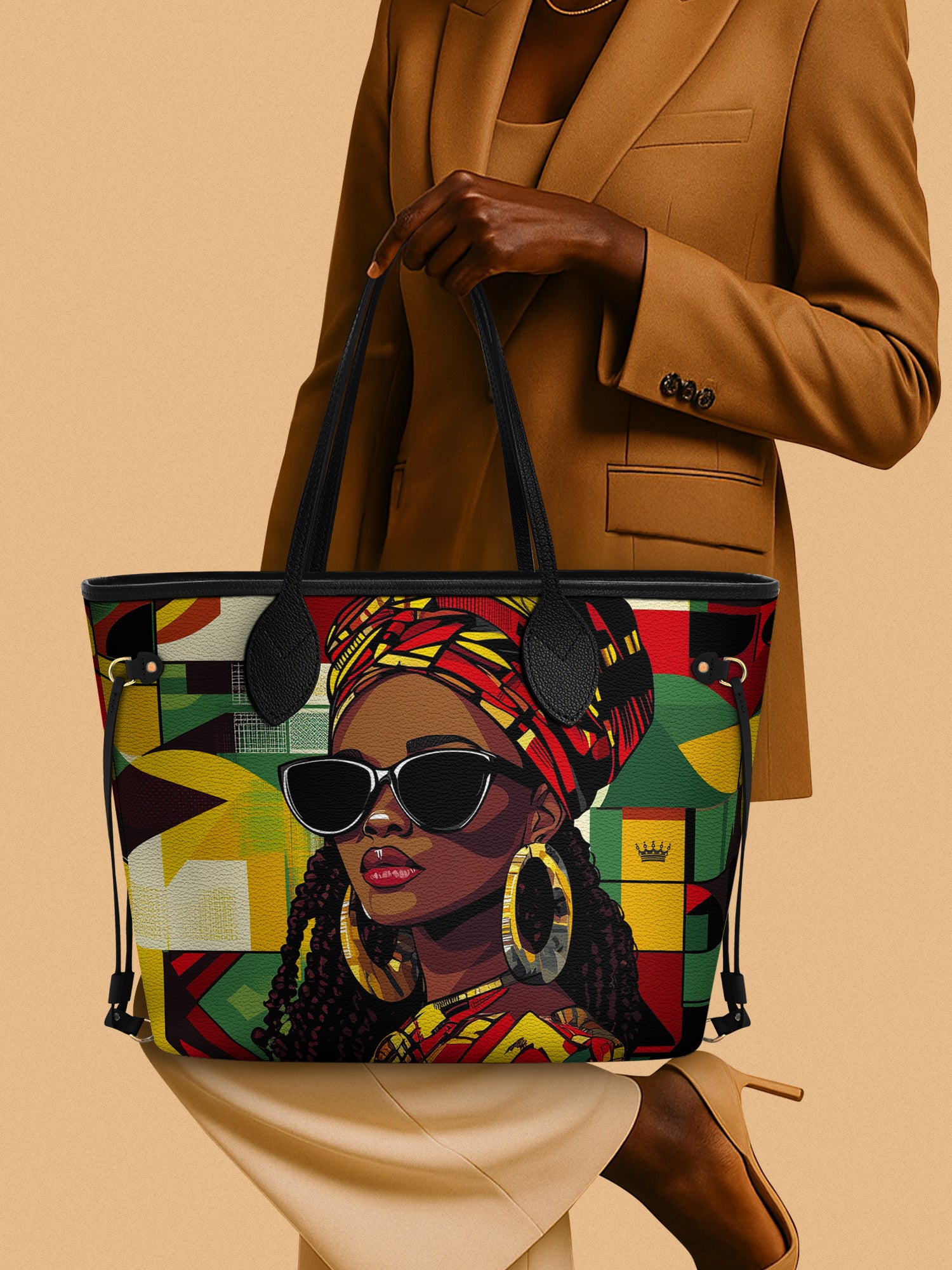 Bold Essence Classic Shopper Tote QR0XD368