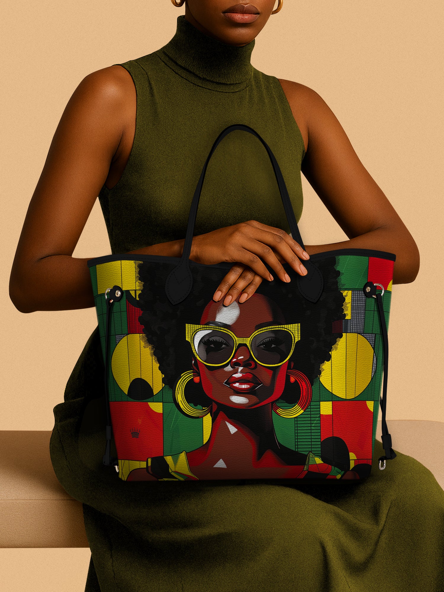 Fierce Glow Classic Shopper Tote QR0XD364