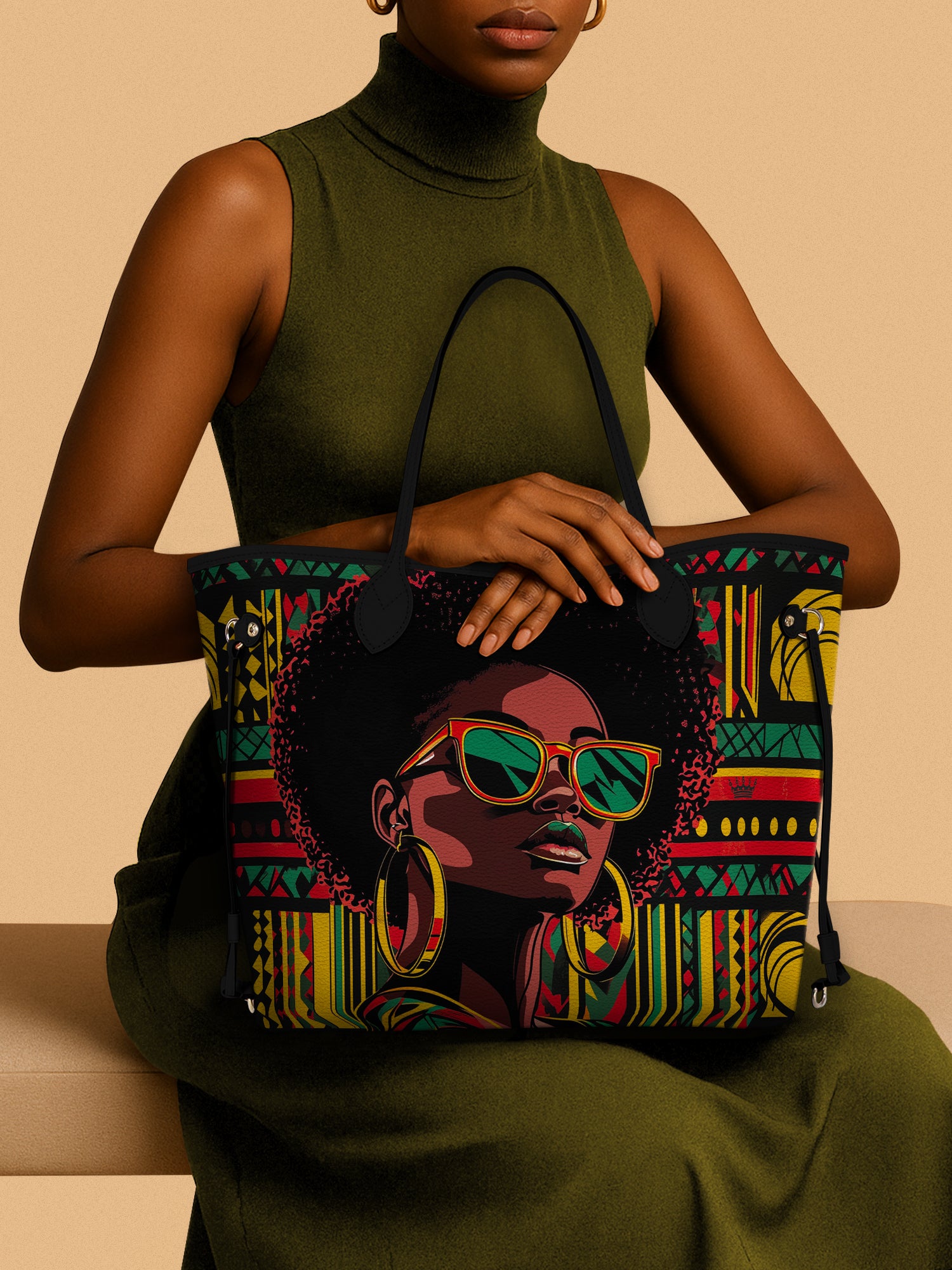 Urban Queen Classic Shopper Tote QR0XD369