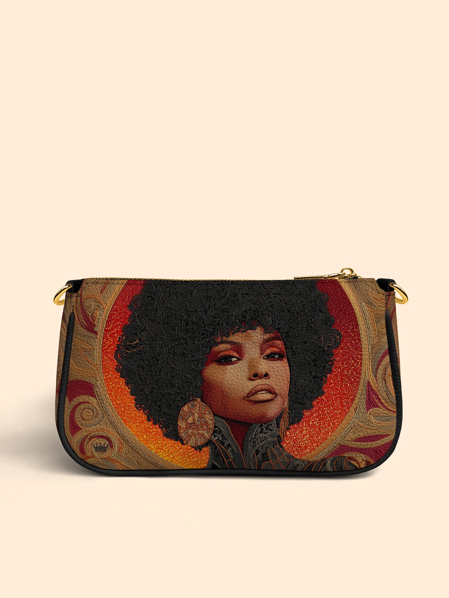 Melanin Muse Classic Zip Pochette QR0XD226