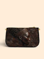 Crown Bloom Classic Zip Pochette QR0XD190