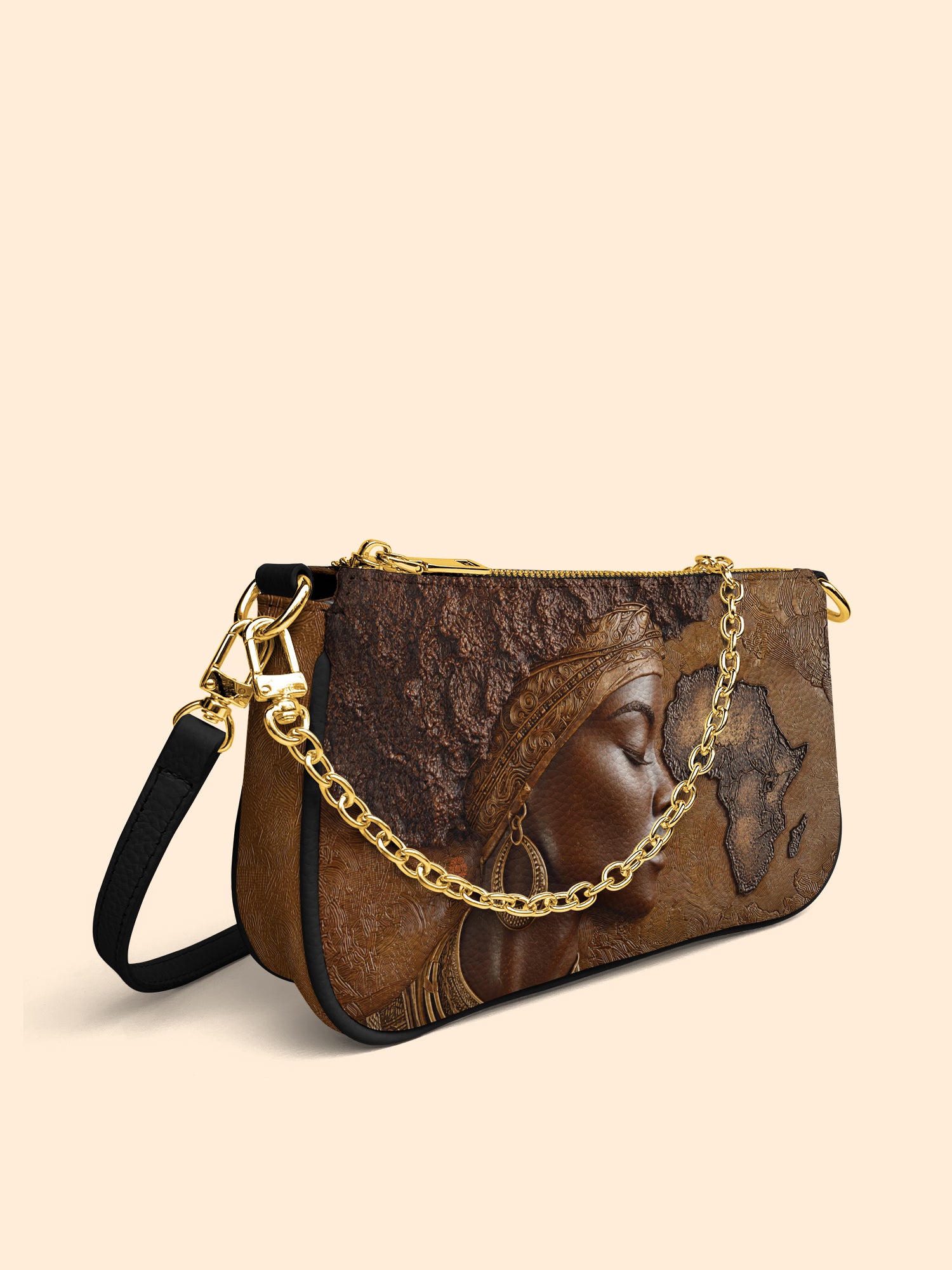 African Roots Classic Zip Pochette QR0TD156