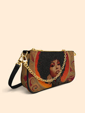 Melanin Muse Classic Zip Pochette QR0XD226