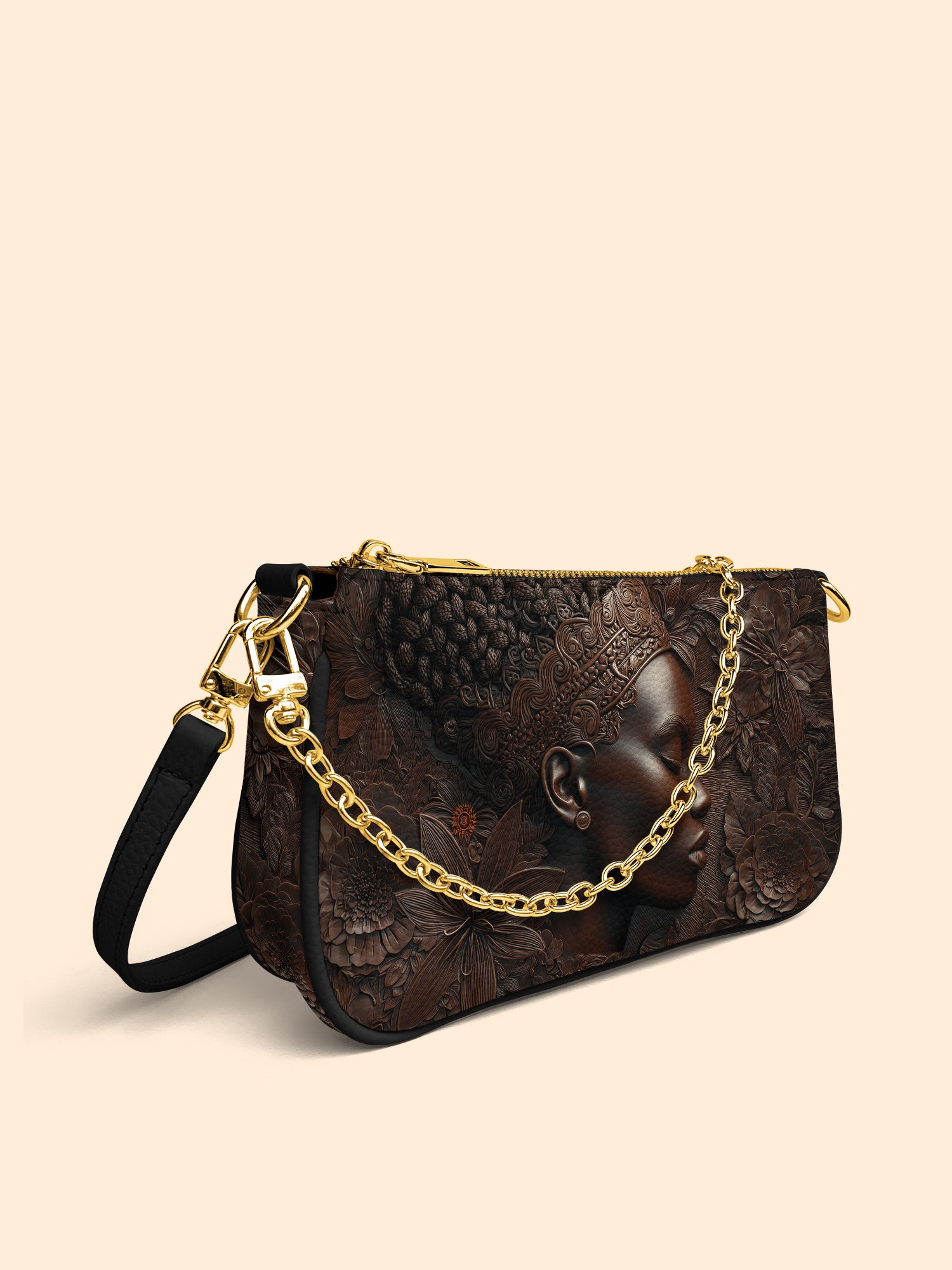 Crown Bloom Classic Zip Pochette QR0XD190