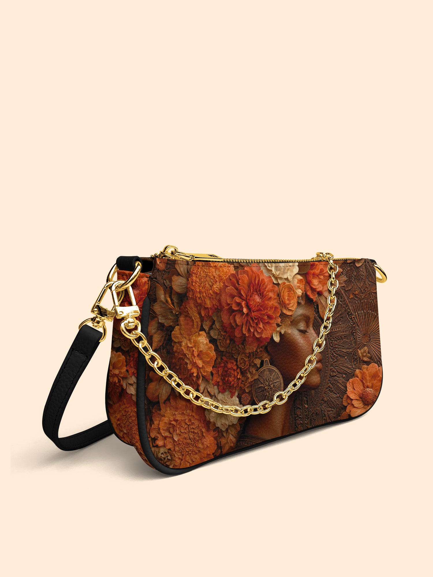 Petal Crown Classic Zip Pochette QR0TV048