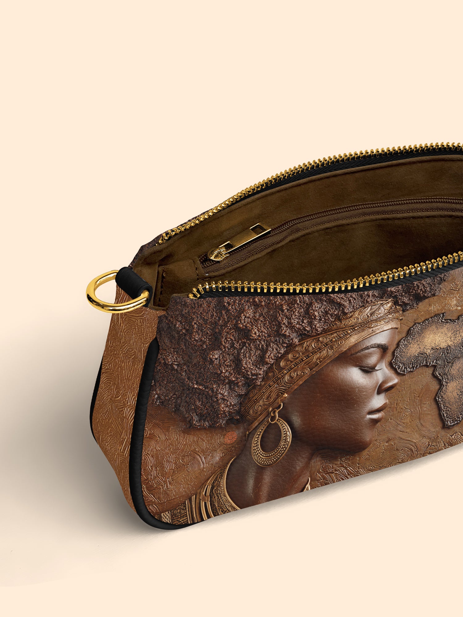African Roots Classic Zip Pochette QR0TD156