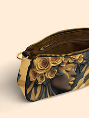Melanin Bloom Classic Zip Pochette QR0TD108