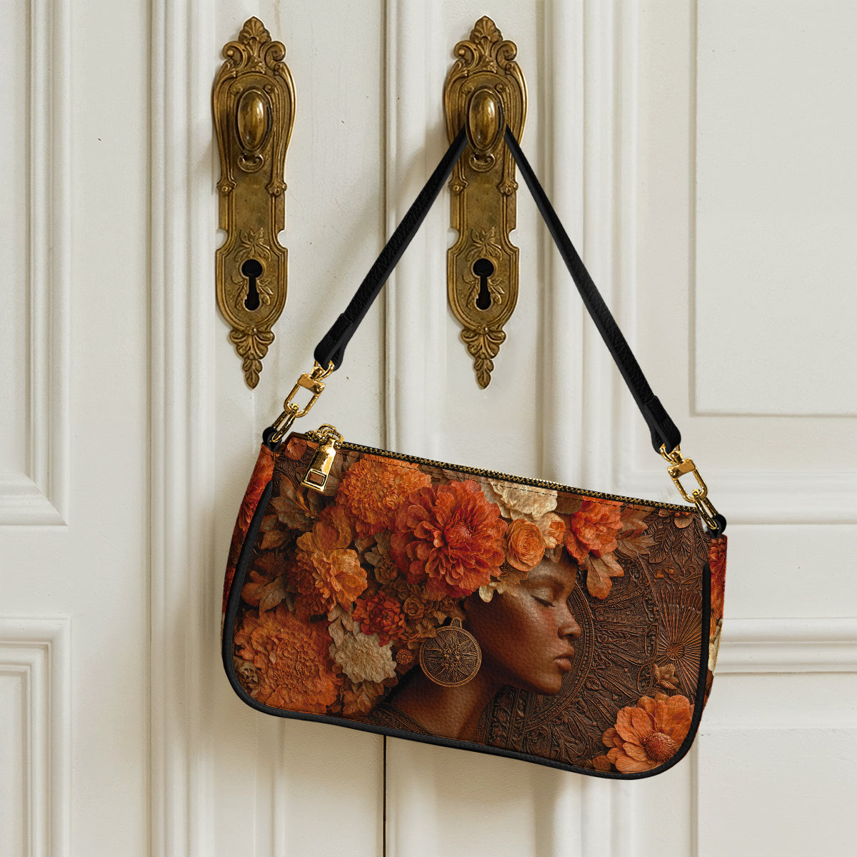 Petal Crown Classic Zip Pochette QR0TV048