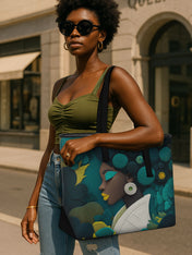 Knots Of Glor Sleek Leather Tote QR0TD113