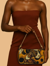 Golden Orbit Classic Zip Pochette QR0XD153