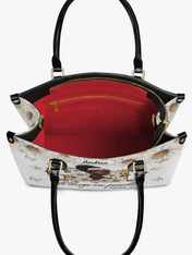 Golden Glow Grace Premium Leather Handbag