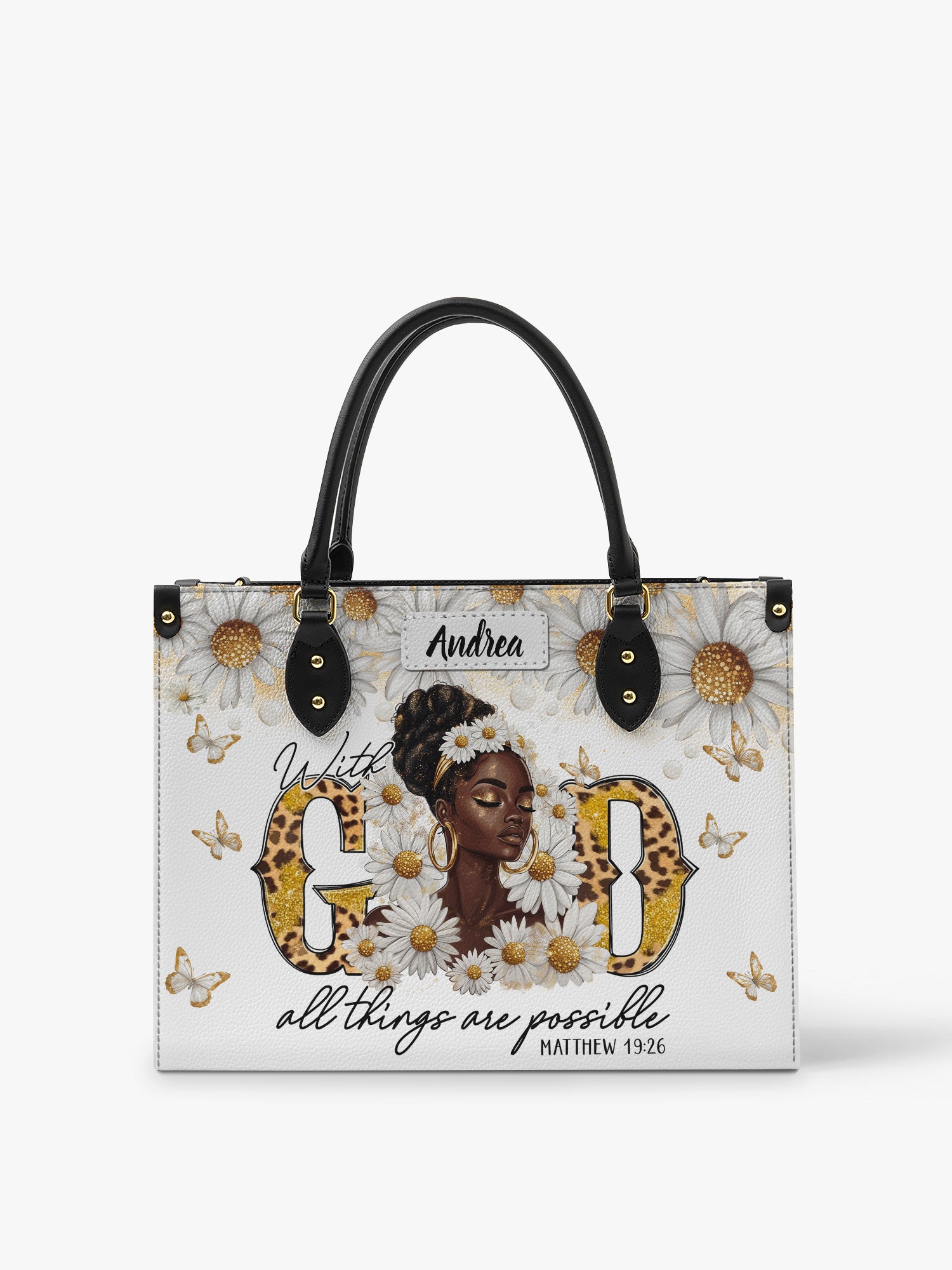 Golden Glow Grace Premium Leather Handbag