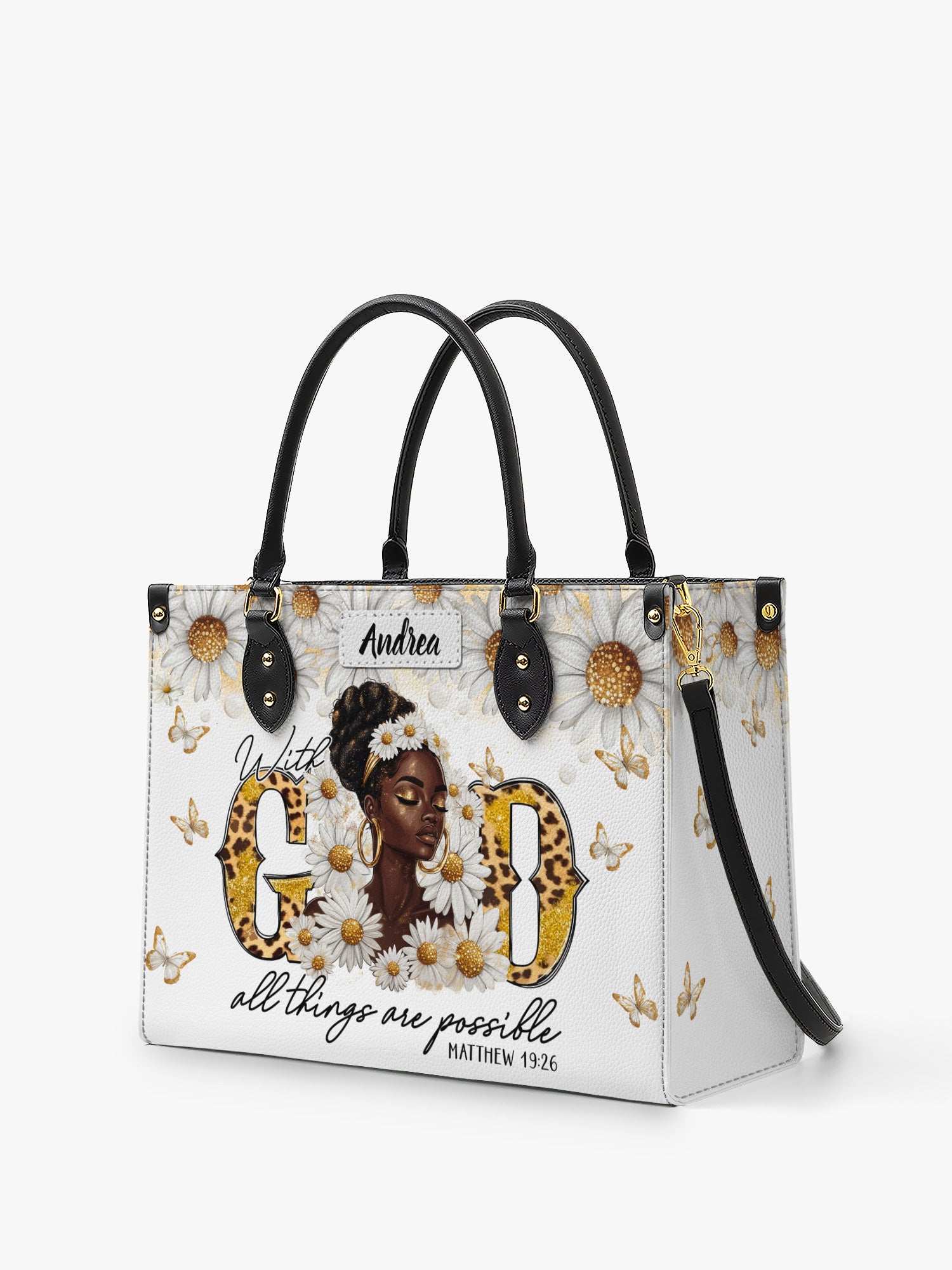 Golden Glow Grace Premium Leather Handbag