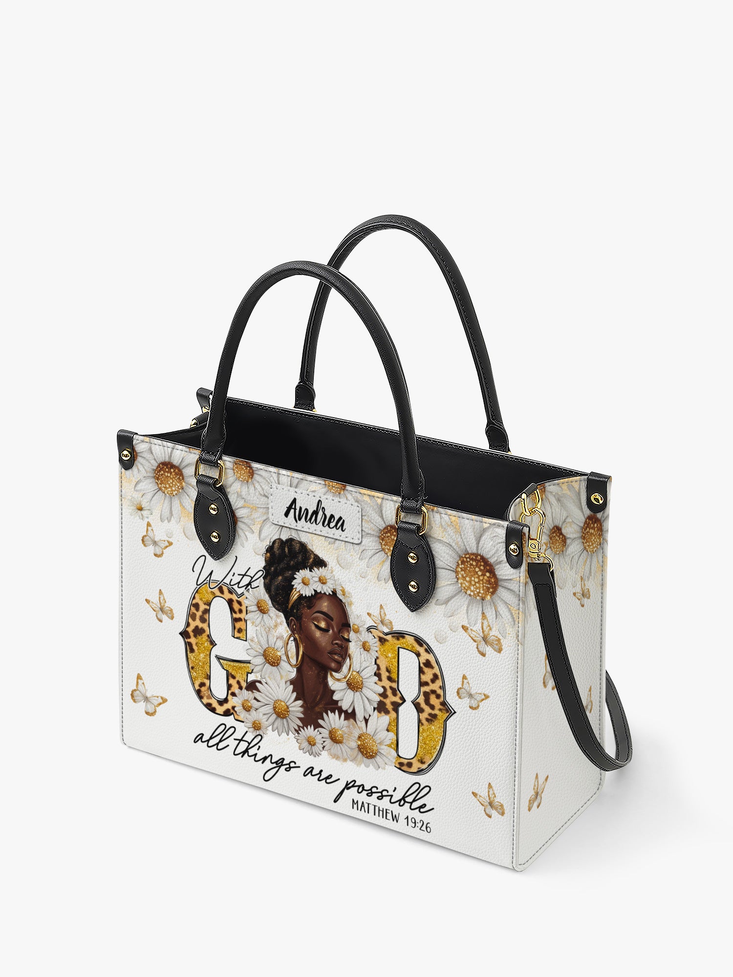 Golden Glow Grace Premium Leather Handbag