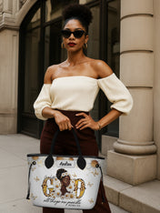 Golden Glow Grace Classic Shopper Tote