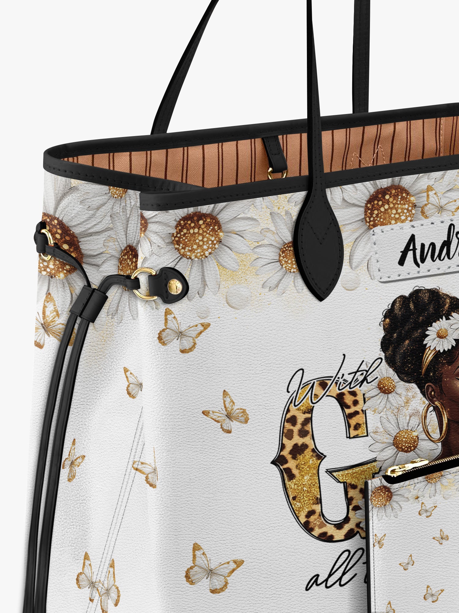 Golden Glow Grace Classic Shopper Tote