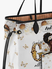 Golden Glow Grace Classic Shopper Tote