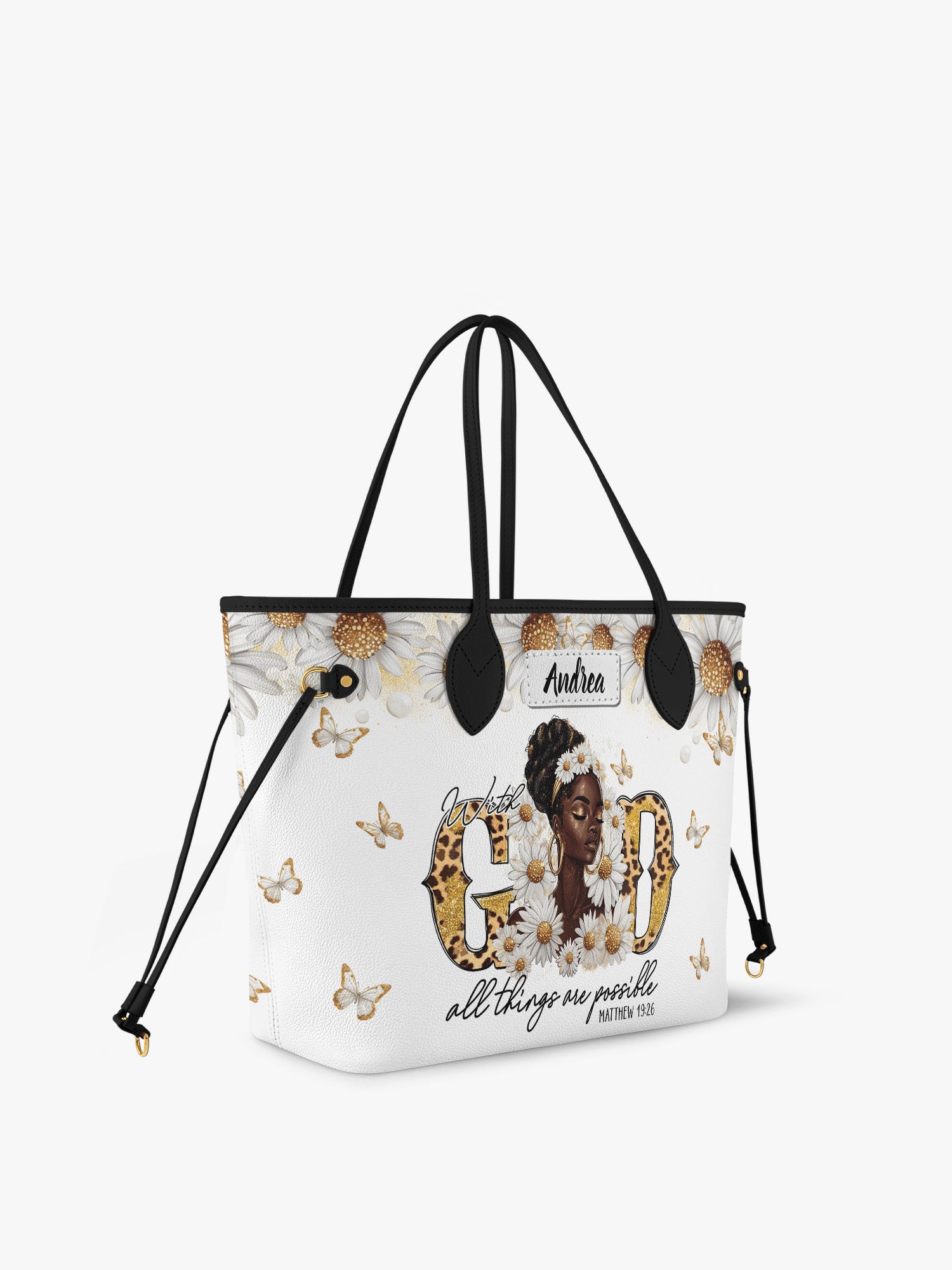 Golden Glow Grace Classic Shopper Tote