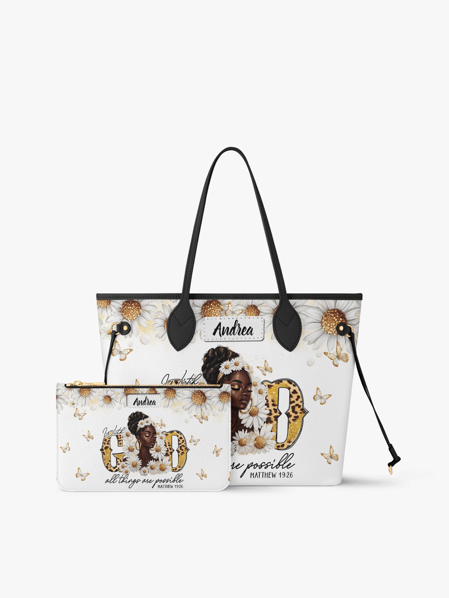 Golden Glow Grace Classic Shopper Tote